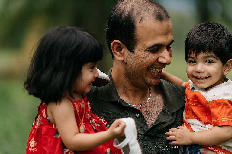 Calgary family photography session with east indian family