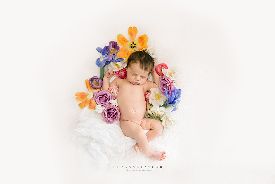 Calgary Newborn & Family Photography Session with same sex couple celebrating the birth of their second daughter in Calgary