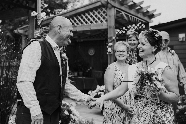 Bentley Photographer Suzanne Taylor Photography captures a backyard wedding.