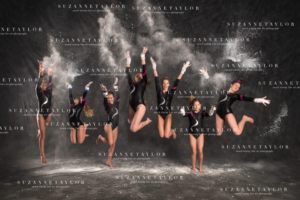 Lacombe's Artistique Gymnastics 2018 Competitive Team photographed by Suzanne Taylor Photography.